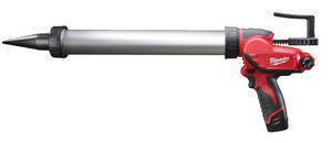 M12PCG/600A-201B M12 Caulking Gun 600ml (Aluminium Tube, 1 x 2.0Ah battery, charger, bag) M12PCG/600A-201B M12 Caulking Gun 600ml (Aluminium Tube, 1 x 2.0Ah battery, charger, bag)
