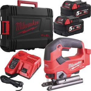 MILWAUKEE M18FJS-502X Top Handle Jigsaw 2x5Ah 2pc | Buy Online at Munsterauto.ie MILWAUKEE M18FJS-502X Top Handle Jigsaw 2x5Ah 2pc | Buy Online at Munsterauto.ie