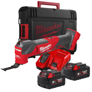 MILWAUKEE M18FMT-502X Multi-Tool 2x5Ah 2pc | Buy Online at Munsterauto.ie MILWAUKEE M18FMT-502X Multi-Tool 2x5Ah 2pc | Buy Online at Munsterauto.ie