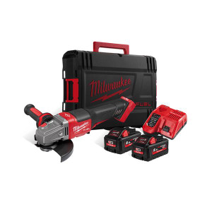 Milwaukee M18 FUEL 125mm Angle Grinder 2x5.5Ah | Buy Online at Munsterauto.ie Milwaukee M18 FUEL 125mm Angle Grinder 2x5.5Ah | Buy Online at Munsterauto.ie
