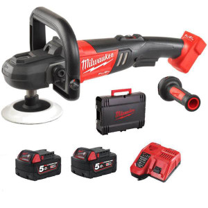 MILWAUKEE M18 Variable Speed Polisher 18V 2x5Ah | Buy Online at Munsterauto.ie MILWAUKEE M18 Variable Speed Polisher 18V 2x5Ah | Buy Online at Munsterauto.ie
