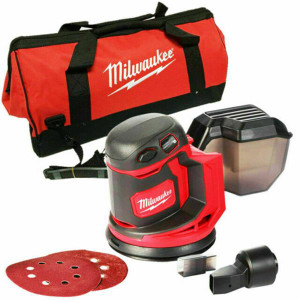 MILWAUKEE M18BOS125-502B 125mm Sander 2x5Ah | Buy Online at Munsterauto.ie MILWAUKEE M18BOS125-502B 125mm Sander 2x5Ah | Buy Online at Munsterauto.ie