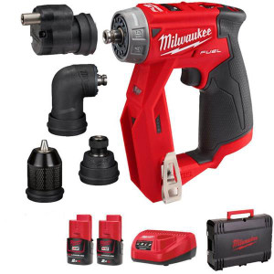 Milwaukee M12FDDXKIT-202X 12V 4in1 Drill Driver Kit (2x2Ah) | Buy Online at Munsterauto.ie Milwaukee M12FDDXKIT-202X 12V 4in1 Drill Driver Kit (2x2Ah) | Buy Online at Munsterauto.ie