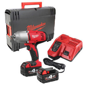 Milwaukee HD18HIW-402C 1/2'' Impact Wrench 2x4Ah | Buy Online at Munsterauto.ie Milwaukee HD18HIW-402C 1/2'' Impact Wrench 2x4Ah | Buy Online at Munsterauto.ie