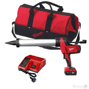 MILWAUKEE C18PCG600A-201B 18V Caulking Gun 1x2Ah | Buy Online at Munsterauto.ie MILWAUKEE C18PCG600A-201B 18V Caulking Gun 1x2Ah | Buy Online at Munsterauto.ie