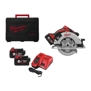 Milwaukee M18BLCS66-502X 18V 190mm Circular Saw Kit (2x5.0Ah) | Buy Online at Munsterauto.ie Milwaukee M18BLCS66-502X 18V 190mm Circular Saw Kit (2x5.0Ah) | Buy Online at Munsterauto.ie