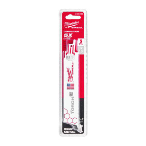 MILWAUKEE 48005782 150mm x 14tpi Metal Sawzall Blades 5pc | Buy Online at Munsterauto.ie MILWAUKEE 48005782 150mm x 14tpi Metal Sawzall Blades 5pc | Buy Online at Munsterauto.ie