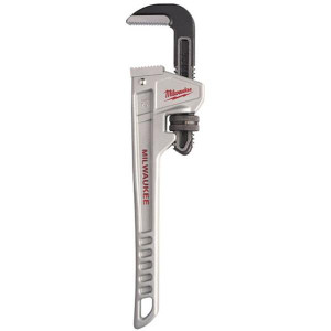 MILWAUKEE 300mm Aluminium Pipe Wrench | Buy Online at Munsterauto.ie MILWAUKEE 300mm Aluminium Pipe Wrench | Buy Online at Munsterauto.ie
