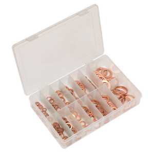 Copper Sealing Washer Assortment 250pc Copper Sealing Washer Assortment 250pc