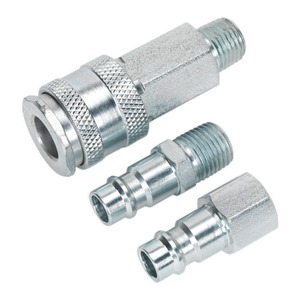 High Flow Air Tool Coupling Kit 1/4"BSP High Flow Air Tool Coupling Kit 1/4"BSP