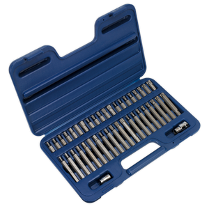 Premier TRX-Star*/Hex/Spline Bit Set 3/8" & 1/2"Sq Drive 42pc Premier TRX-Star*/Hex/Spline Bit Set 3/8" & 1/2"Sq Drive 42pc