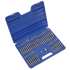 Premier TRX-Star/Security TRX-Star/Hex/Ribe/Spline Bit Set 3/8" & 1/2"Sq Drive 74pc Premier TRX-Star/Security TRX-Star/Hex/Ribe/Spline Bit Set 3/8" & 1/2"Sq Drive 74pc