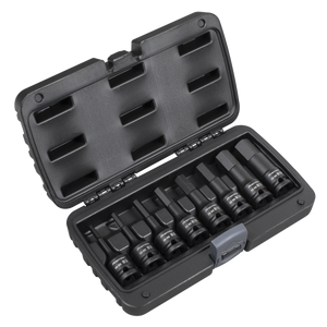 Premier Hex Impact Socket Bit Set 1/2"Sq Drive 8pc Premier Hex Impact Socket Bit Set 1/2"Sq Drive 8pc