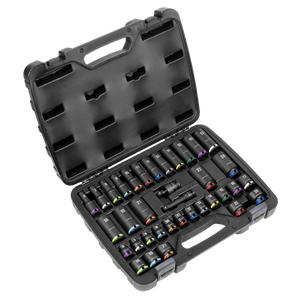 Premier Impact Socket Set 3/8"Sq Drive 36pc Premier Impact Socket Set 3/8"Sq Drive 36pc