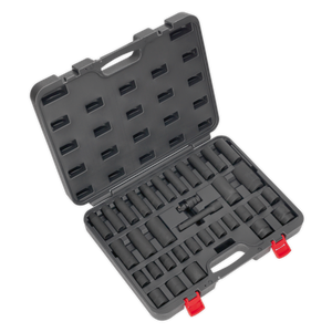 Premier Impact Socket Set 1/2"Sq Drive 34pc Premier Impact Socket Set 1/2"Sq Drive 34pc