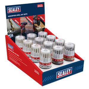Assorted Drill Bit Set - Display Box of 12 Assorted Drill Bit Set - Display Box of 12