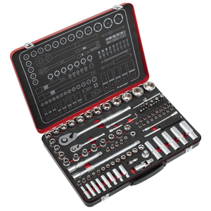 Premier Platinum Socket Set 1/4" & 1/2"Sq Drive 108pc Premier Platinum Socket Set 1/4" & 1/2"Sq Drive 108pc