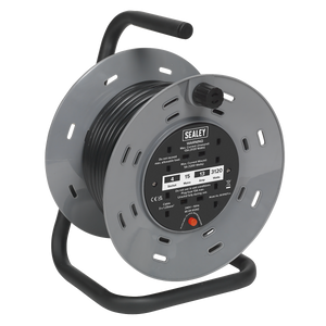 15m Cable Reel with Thermal Trip 4 x 230V 15m Cable Reel with Thermal Trip 4 x 230V