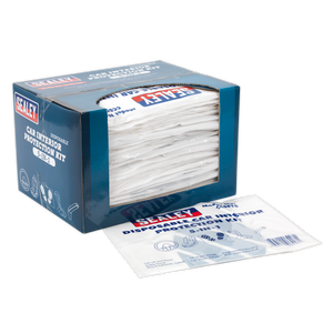 5-in-1 Disposable Car Interior Protection Kit - Display Box of 50 5-in-1 Disposable Car Interior Protection Kit - Display Box of 50