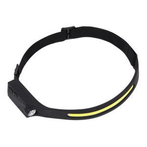 Rechargeable Head Torch with Auto-Sensor 5W COB & 3W LED Bulb Rechargeable Head Torch with Auto-Sensor 5W COB & 3W LED Bulb