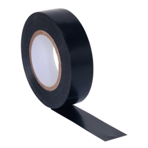 PVC Insulating Tape 19mm x 20m, Black - Pack of 10 PVC Insulating Tape 19mm x 20m, Black - Pack of 10