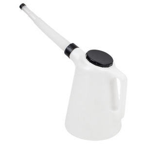 Oil Container with Flexible Spout 5L - Black Lid Oil Container with Flexible Spout 5L - Black Lid