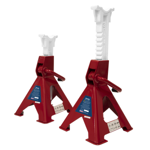 Ratchet Type Axle Stands (Pair) 3 Tonne Capacity per Stand Ratchet Type Axle Stands (Pair) 3 Tonne Capacity per Stand