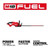 Milwaukee M18FHET75G2-0 18v Fuel Hedge Trimmer | Buy Online at Munsterauto.ie