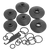 Car Ball Joint Dust Covers - Pack of 6 Assorted
