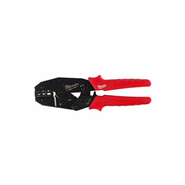 MILWAUKEE Ratcheting Insulated Crimper 4932499025 Red, Blue, Yellow | Buy Online at Munsterauto.ie