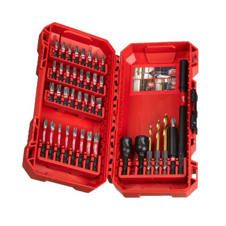 MILWAUKEE 4932492004 Shockwave 40pc Set | Buy Online at Munsterauto.ie
