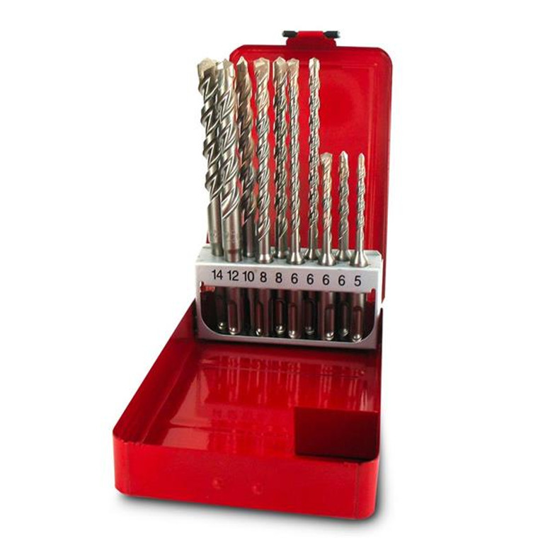 MILWAUKEE 4932352340 10pce SDS Plus Drill Bit Set | Buy Online at Munsterauto.ie