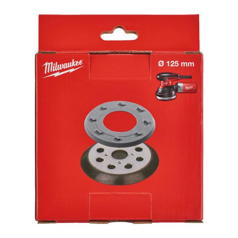 MILWAUKEE Sanding Plate Diameter 125mm 8 Holes | Buy Online at Munsterauto.ie