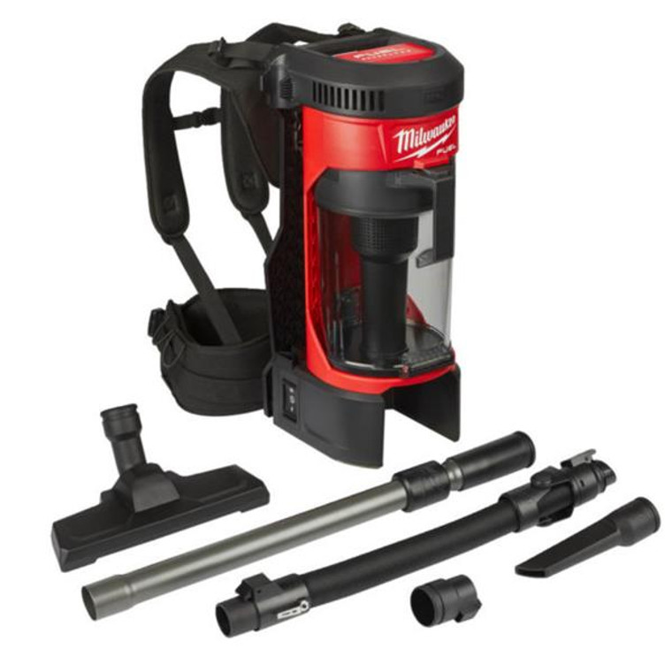 MILWAUKEE M18 FUEL 3-in-1 Backpack Vacuum | Buy Online at Munsterauto.ie