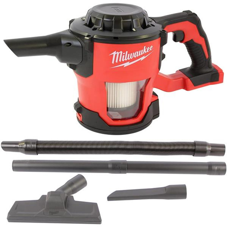 MILWAUKEE M18CV-0 M18 Compact Hand Vacuum 18V | Buy Online at Munsterauto.ie