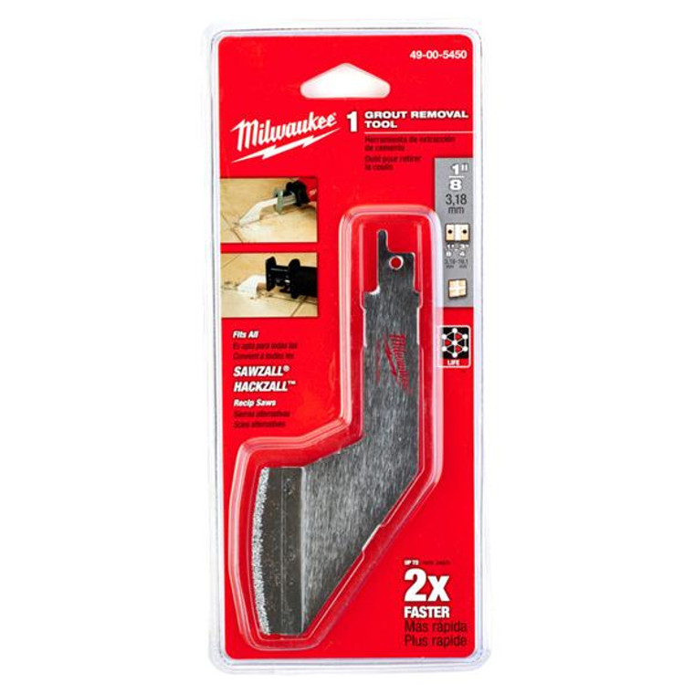 MILWAUKEE 49005450 60mm Grout Removal Blade 1pc | Buy Online at Munsterauto.ie