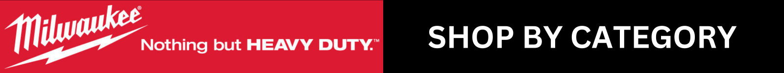 Milwaukee tools - Search by Category