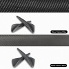 Real Carbon Fiber Side Camera Turn Signal Cover for Model 3/Y Image 4