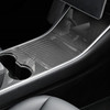 Model 3/Y Real Carbon Fiber Center Console Trim Panel Cover Image 6