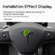 Real Carbon Fiber Tesla Logo for Model 3/Y Image 3
