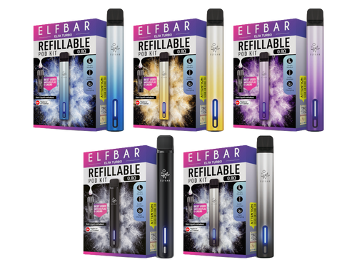 Elfbar ELFA Turbo Pod Kit E-Zigaretten Starterset in verschiedenen Farben kaufen bei Vape-Bar.de