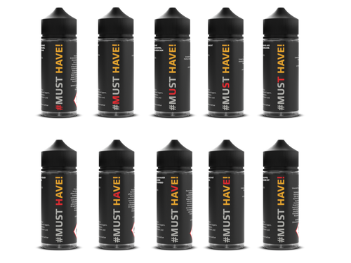 Must Have Longfills 10 ml Aroma in 120 ml Flasche in verschiedenen Sorten online kaufen bei Vape-Bar.de