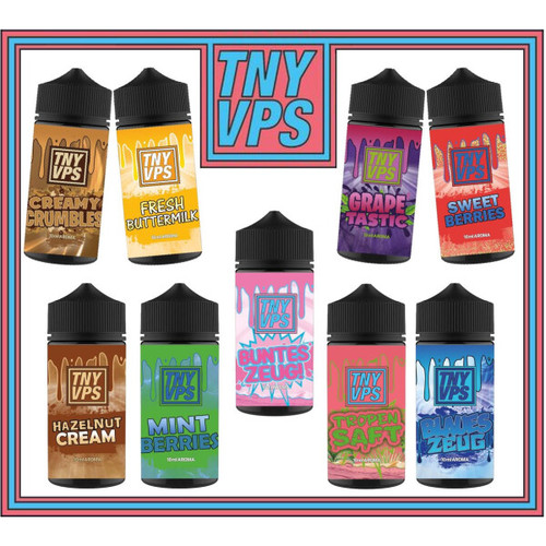 TNYVPS Longfill Aroma 10 ml in 120 ml Flasche – E-Zigaretten Aroma zum Selbermischen