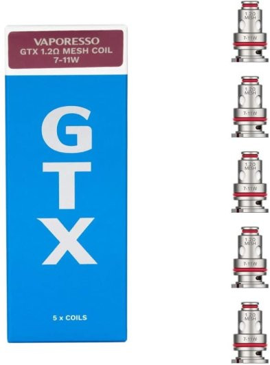 aporesso GTX Mesh Head Verdampferkopf Ersatzcoil für Pod und E-Zigaretten Systeme
