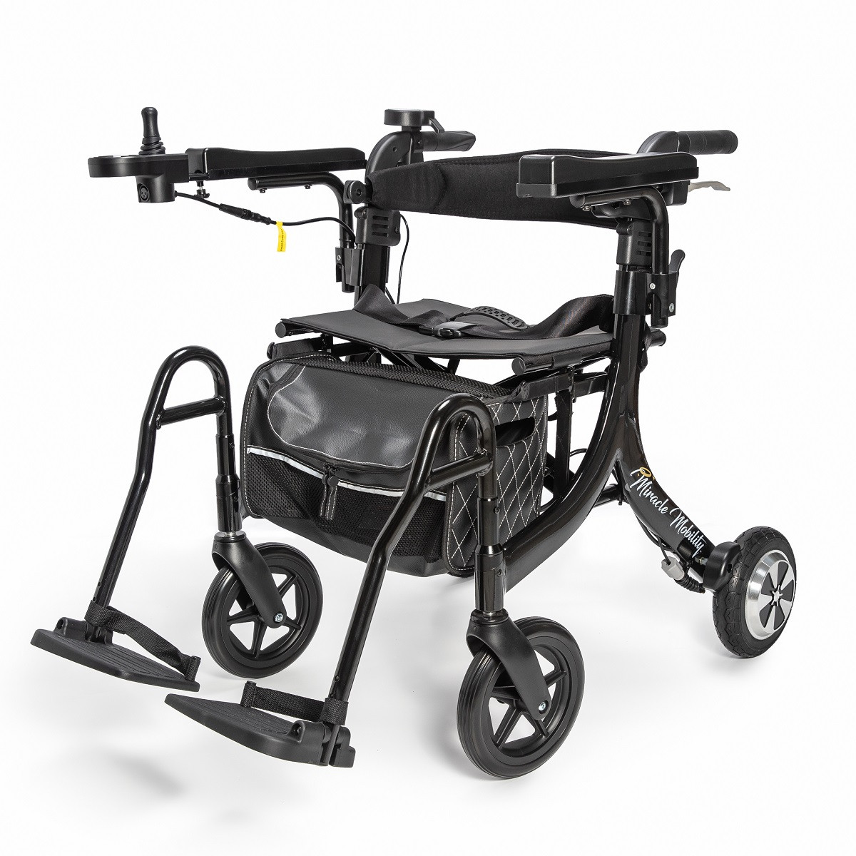 Miracle Mobility 4N1 Ultra Light Electric Walker Wheelchair