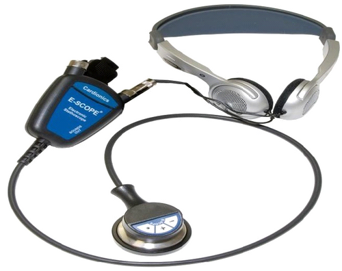 Cardionics E-Scope Electronic Headset Stethoscope