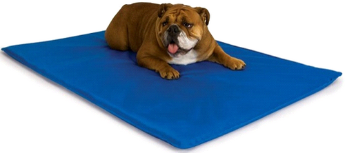 Enhanced KH1780 Medium Indoor or Outdoor Cool Bed III Blue Dog Pet Pad Bed