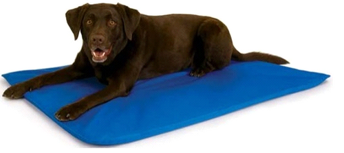 Enhanced KH1790 Large Indoor or Outdoor Cool Bed III Blue Dog Pet Pad Bed