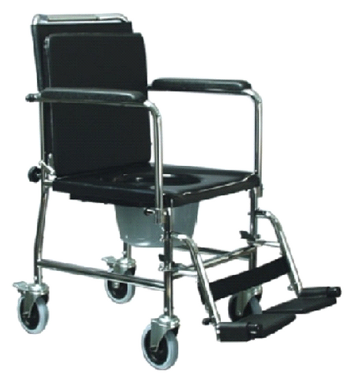 GF Health Products 6810A Versamode Drop Arm Wheelchair Commode Chair