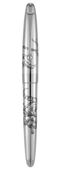 Namiki Sterling Silver Komodo Dragon Rolling Ball Pen